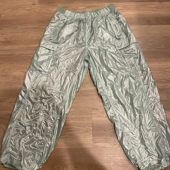 Free People Movement NWOT Glacial Mist Combo Hike Pants, Size Medium - Picture 1 of 6